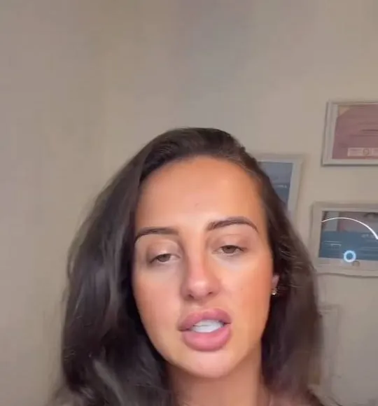 Maggie talking through a treatment plan in her clinic
